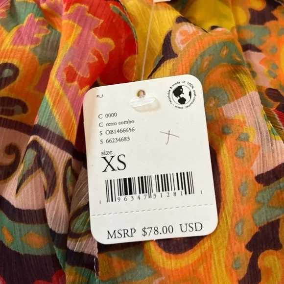 Free People retro combo tank NWT Size XS - Picture 7 of 9